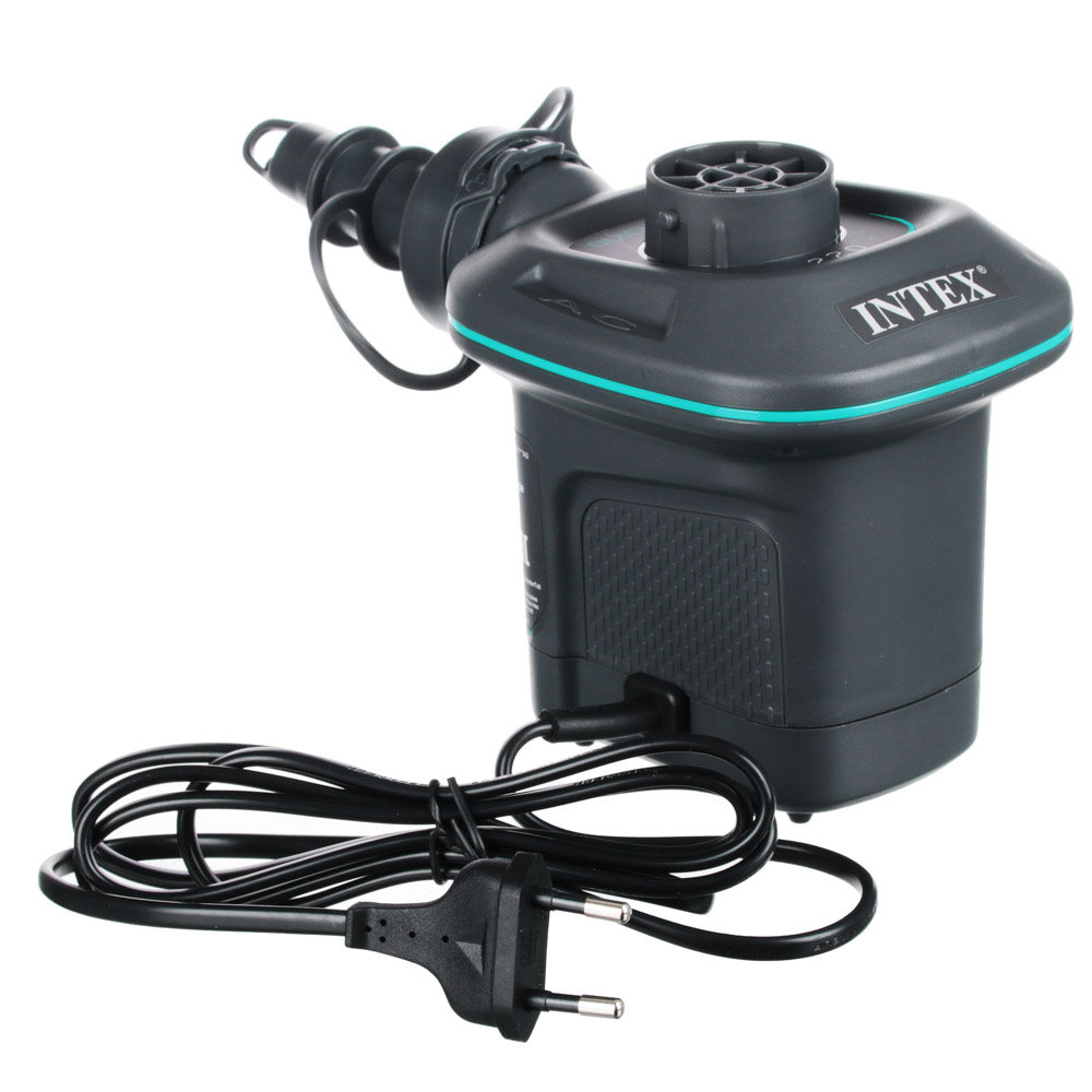 INTEX Насос электрический 220-240В Quick-Fill, 650л/м, 3 насадки в комплекте, 66640, арт.№ 045-002