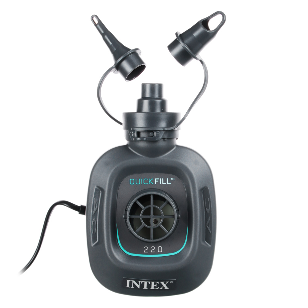 INTEX Насос электрический 220-240В Quick-Fill, 650л/м, 3 насадки в комплекте, 66640, арт.№ 045-002