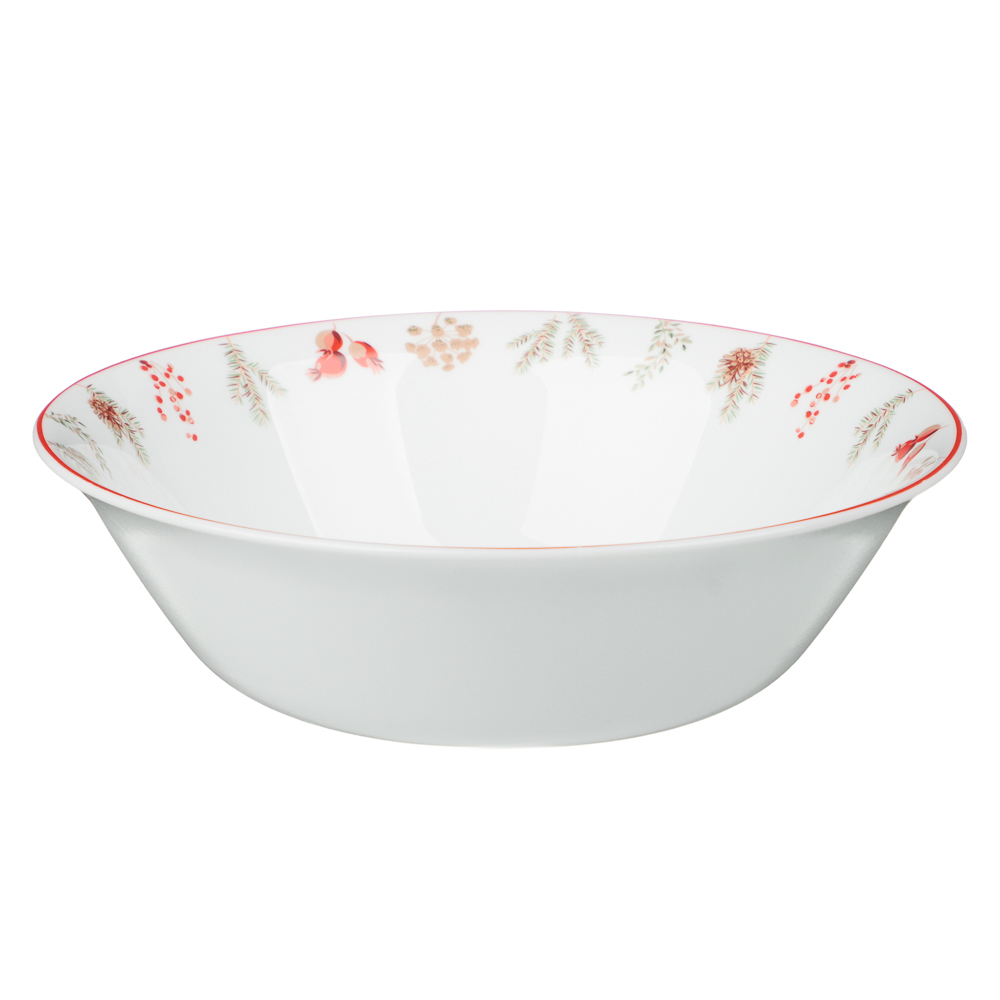 MILLIMI Шишки Салатник 16,5см, 550мл, опаловое стекло, арт.№ 820-652