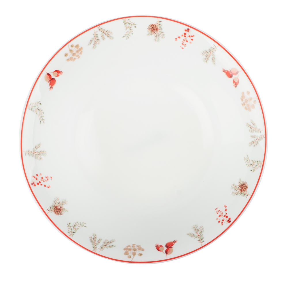 MILLIMI Шишки Салатник 16,5см, 550мл, опаловое стекло, арт.№ 820-652