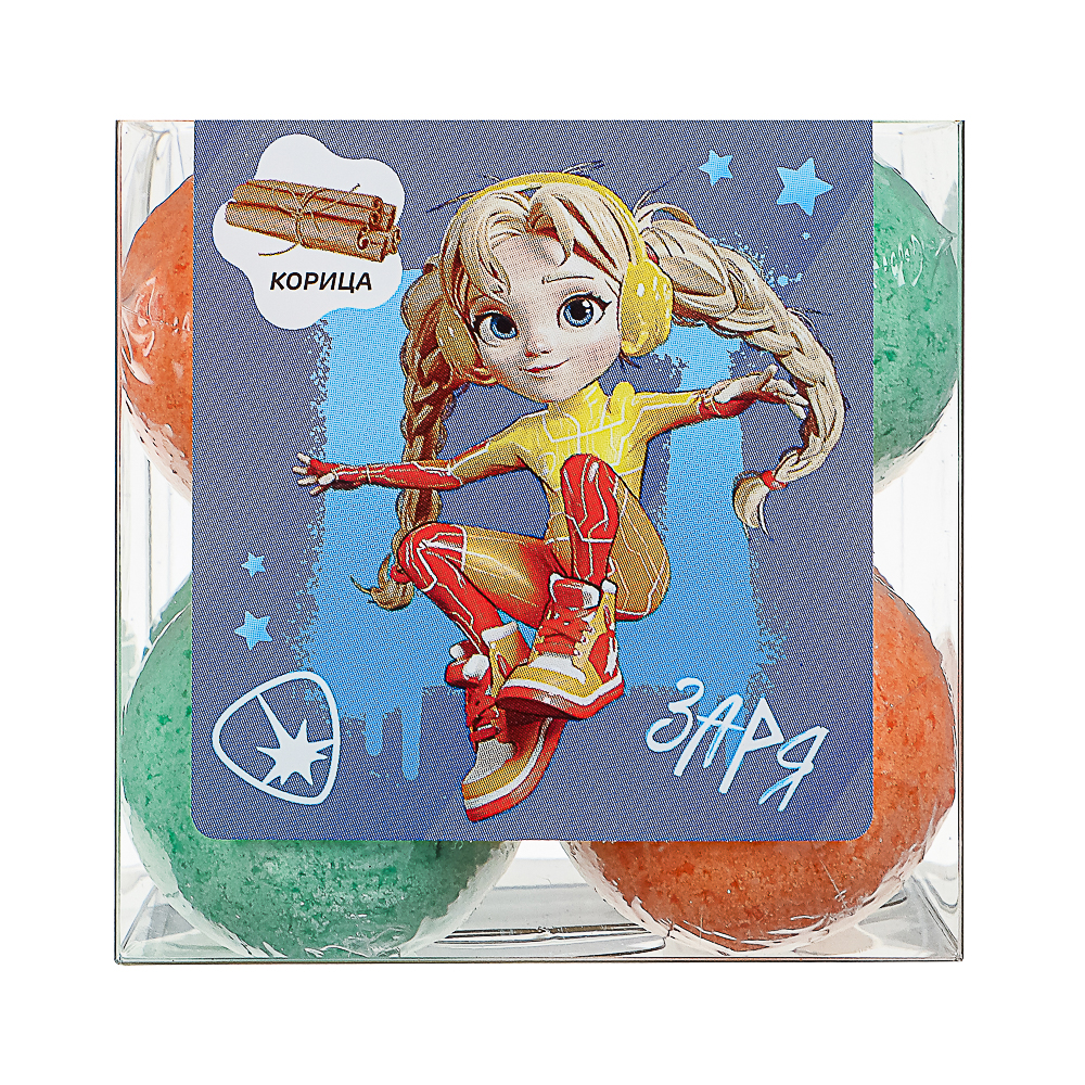 BY Русские Супергерои Шипучая соль для ванны, 160г, арт.№ 953-063