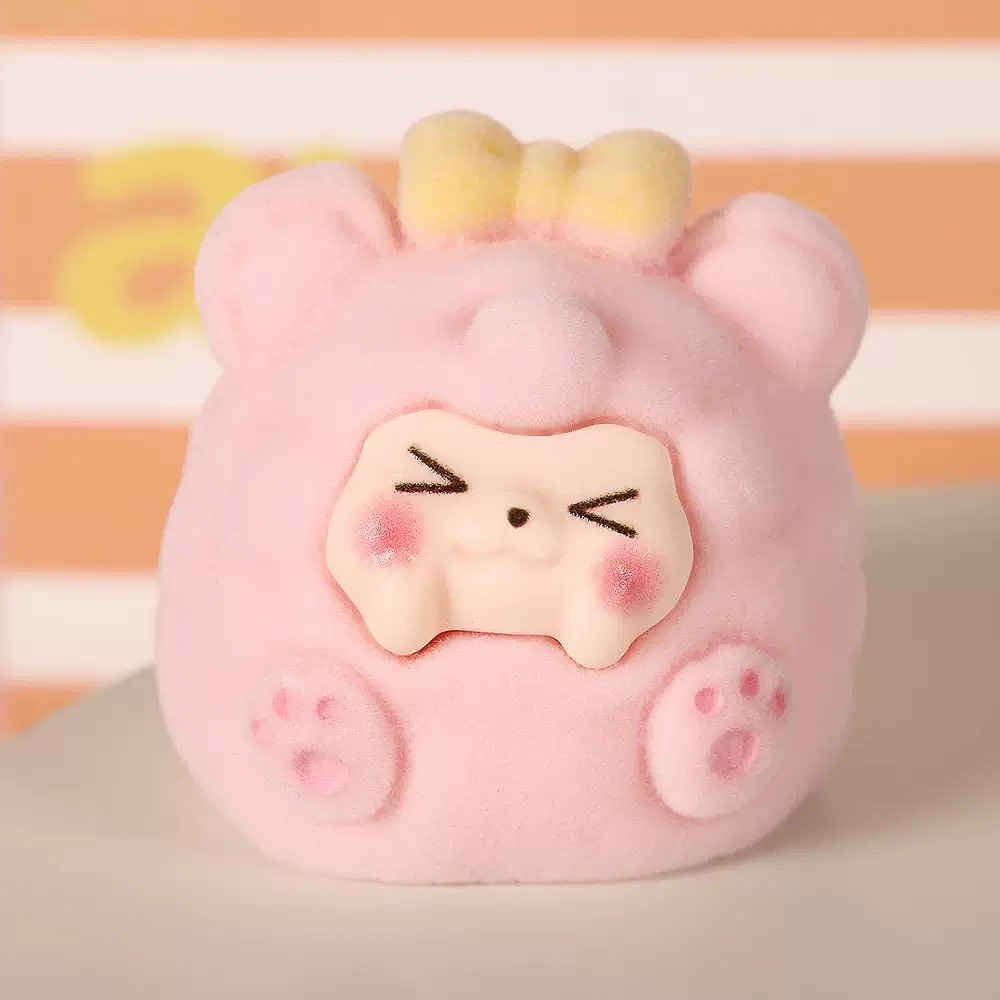 Игрушка сюрприз "Пухляши" с наклейками, ИГРОЛЕНД, полистоун, PVC, арт.№ 274-280