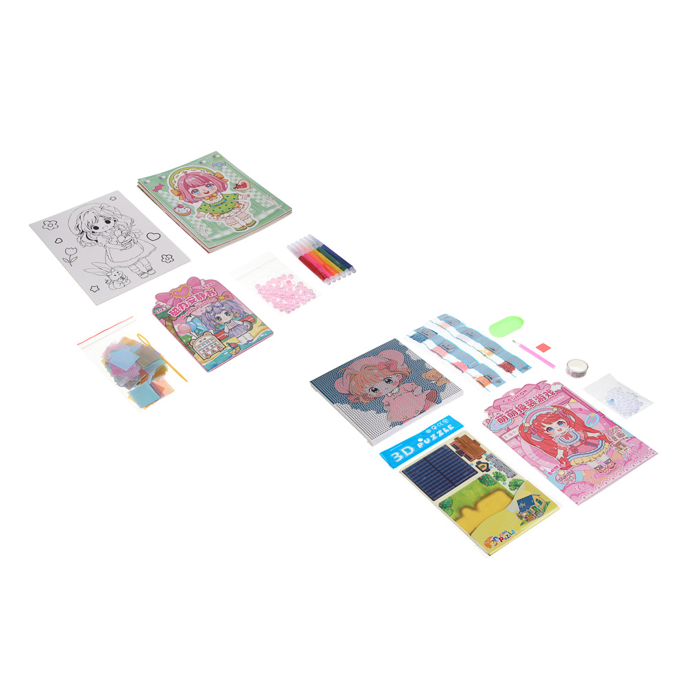 Набор для творчества бумага, PVC, 29х21х4см, 2 дизайна, арт.№ 287-465