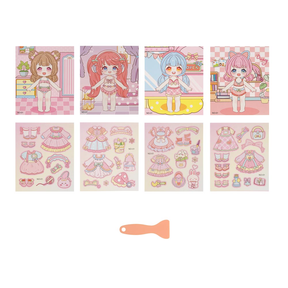 Набор для творчества бумага, PVC, 29х21х4см, 2 дизайна, арт.№ 287-465