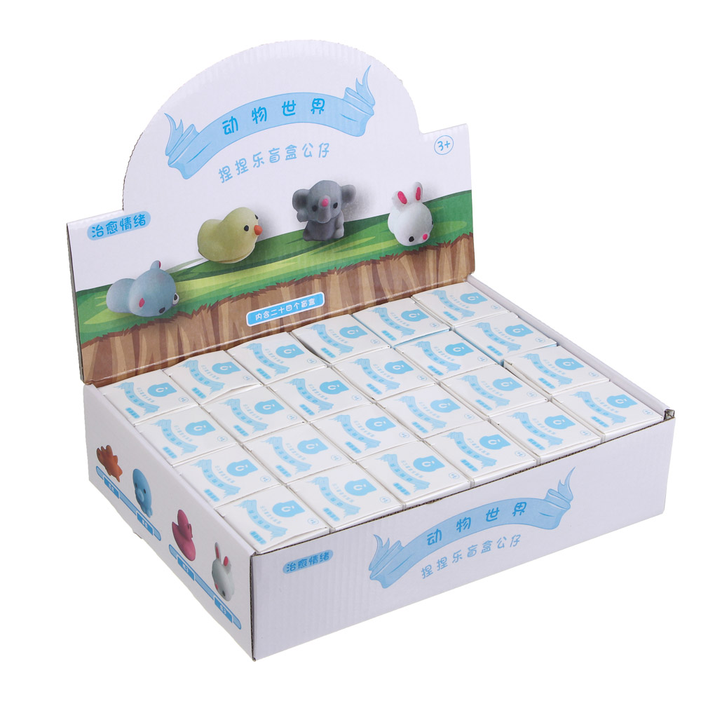 Игрушка антистресс мялка "Зоопарк", TPR, арт.№ 297-185