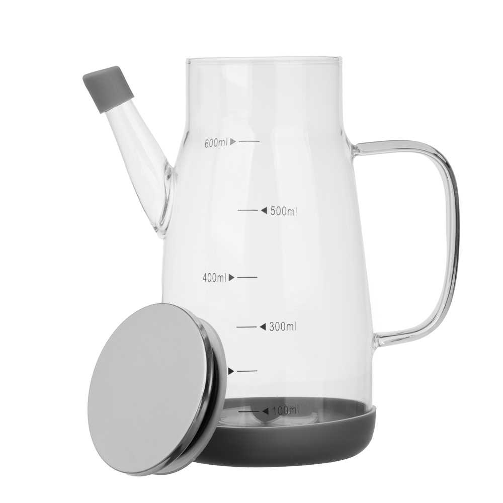 VETTA Кувшин для масла/уксуса, 600мл, стекло, силикон, металл, пластик, арт.№ 828-354