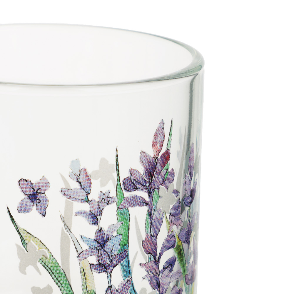 ОСЗ Кружка чайная 320 мл, Лаванда, стекло, арт.№ 877-012