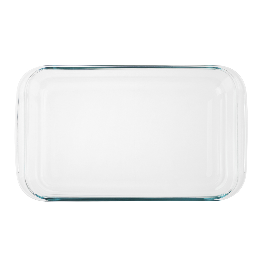 Форма для запекания 2,2 л жаропрочная прямоугольная SATOSHI, с ручками, стекло, 34,5х20,4х5,2 см, GB-2200, арт.№ 825-044