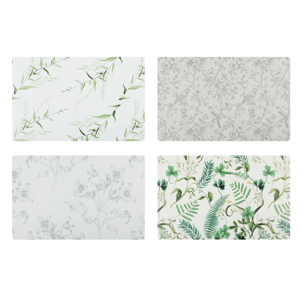 Салфетка сервировочная, полипропилен, 41x26см, 4 дизайна, арт.№ 890-366