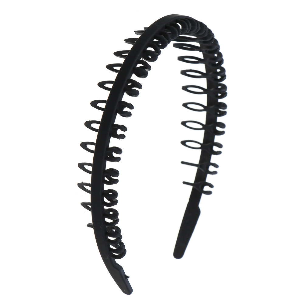 Ободок для волос ЮНИLOOK, 1,8-3,8см, пластик, 4 дизайна, ACS-99, арт.№ 323-033