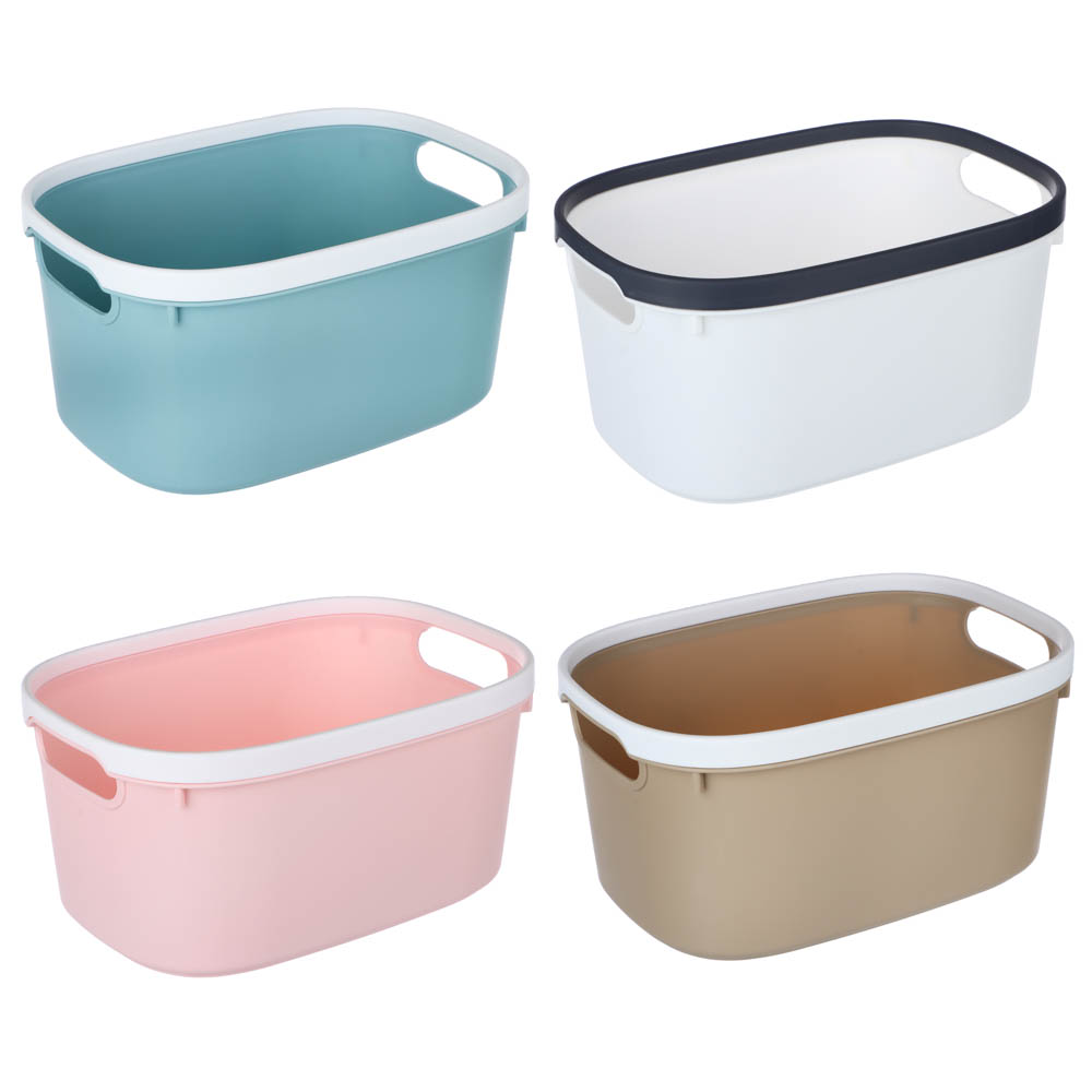 VETTA Корзинка универсальная "Чикаго", 24x17x12см, пластик, 4 цвета, арт.№ 414-075