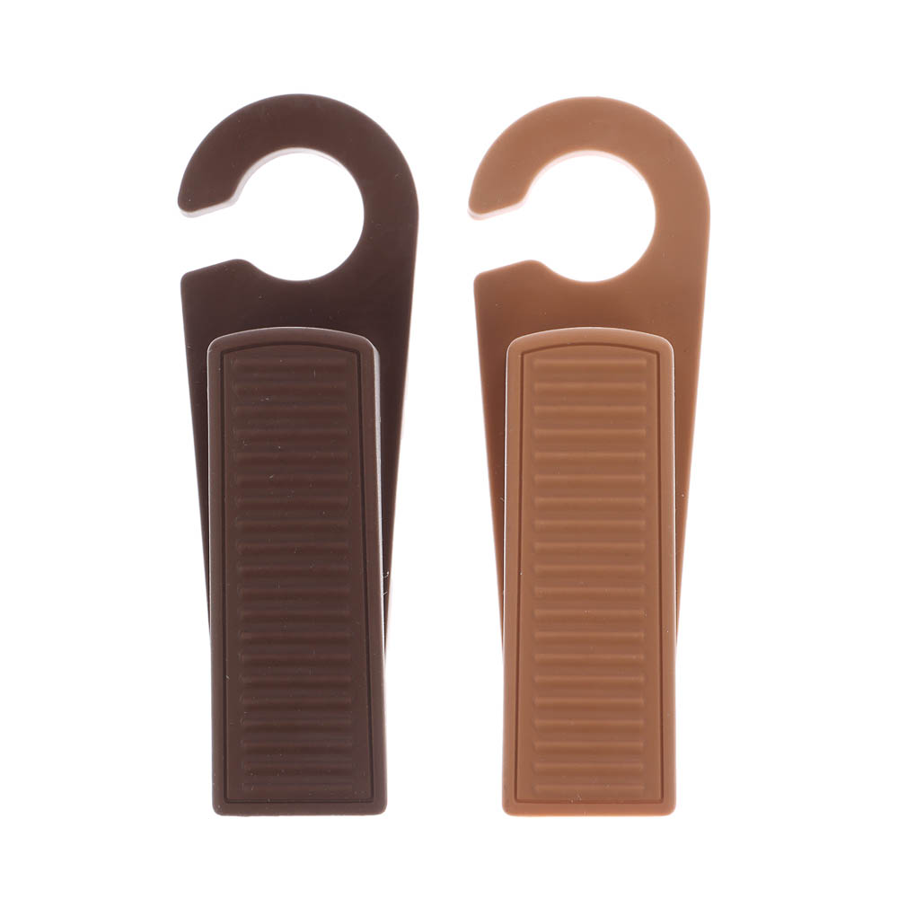 Фиксаторы для дверей тм VETTA, напольные, ТПР, 2 шт*13 см, 2 цвета, арт.№ 639-049