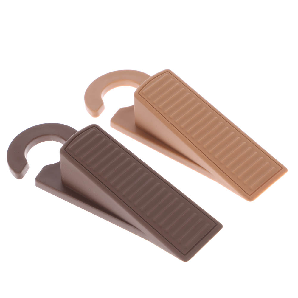 Фиксаторы для дверей тм VETTA, напольные, ТПР, 2 шт*13 см, 2 цвета, арт.№ 639-049