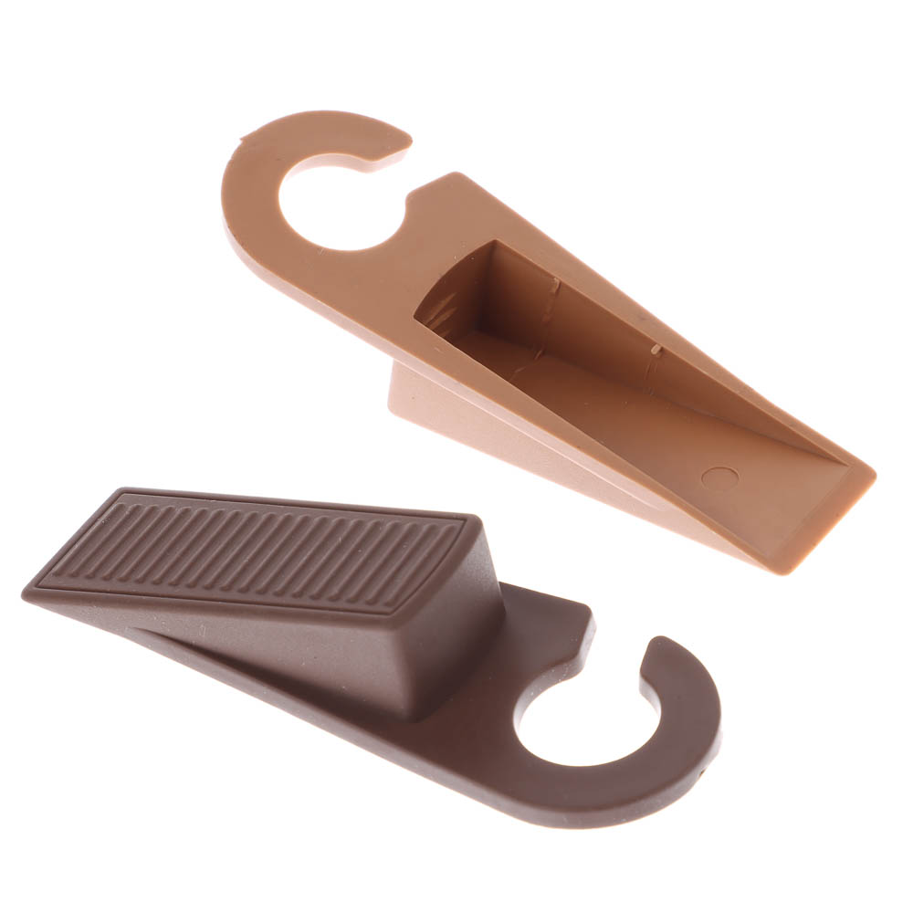 Фиксаторы для дверей тм VETTA, напольные, ТПР, 2 шт*13 см, 2 цвета, арт.№ 639-049