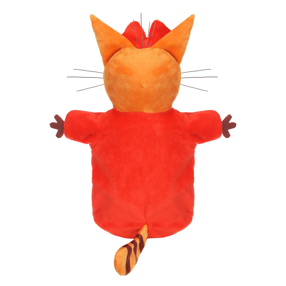 ИГРОЛЕНД Кукольный театр "Три кота", рукавичка, 26см, текстиль, Карамелька, арт.№ 264-409