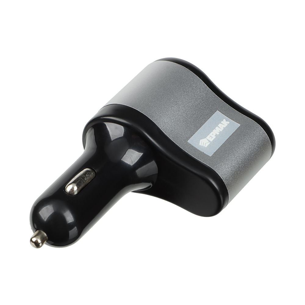 ЕРМАК Устройство зарядное в авто, USB QC 3.0+PD, 5В/3.1А, пластик, арт.№ 738-018