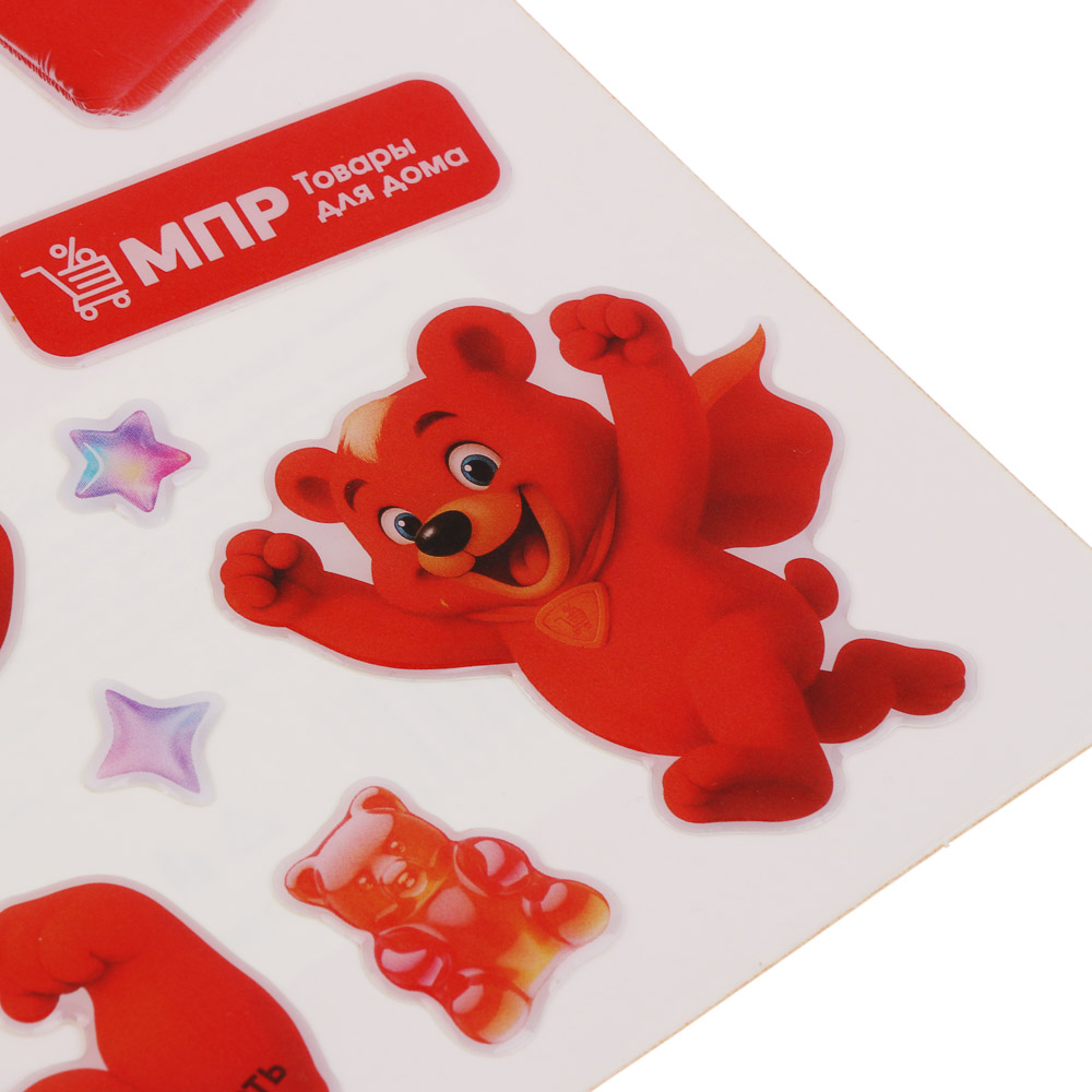 Наклейки 19,5х10,5см, "МПР", эпоксидная смола, арт.№ 557-098