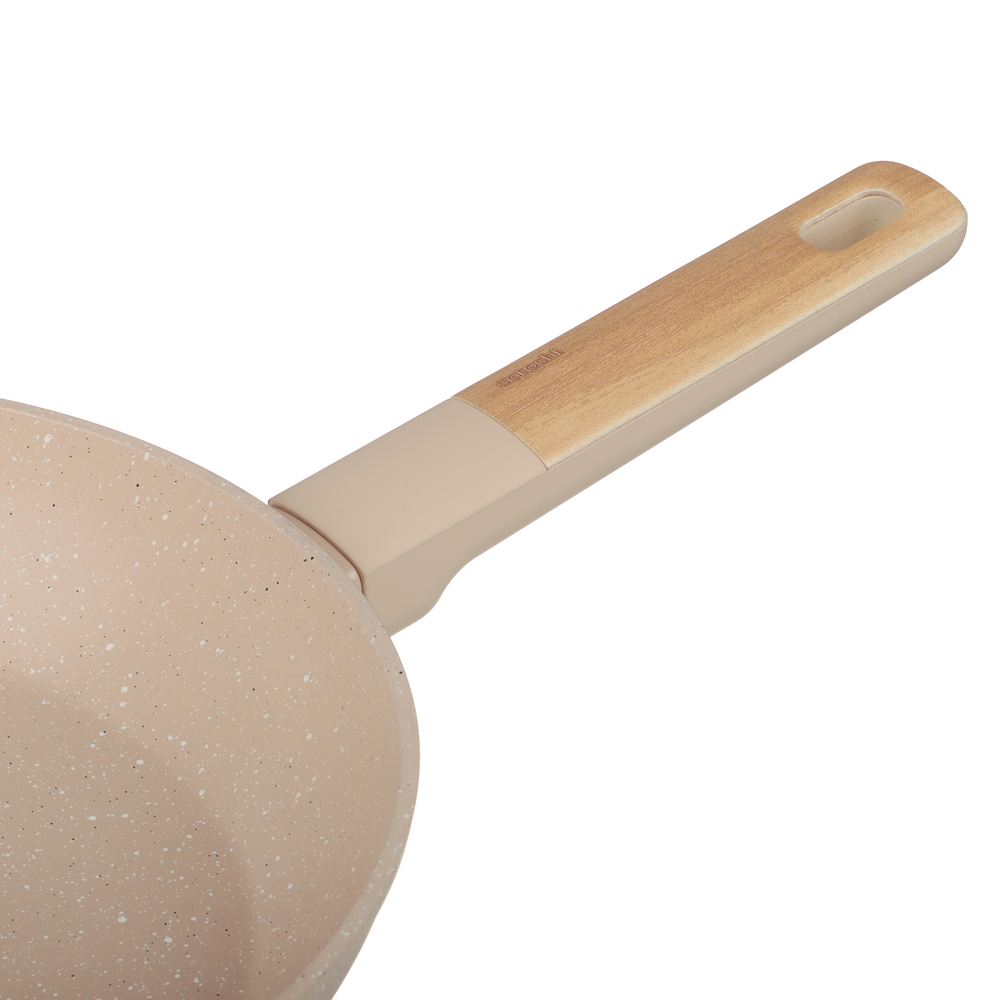 Сковорода литая тм SATOSHI Кантри d26см, антипригарное покрытие мрамор, индукция, арт.№ 846-771