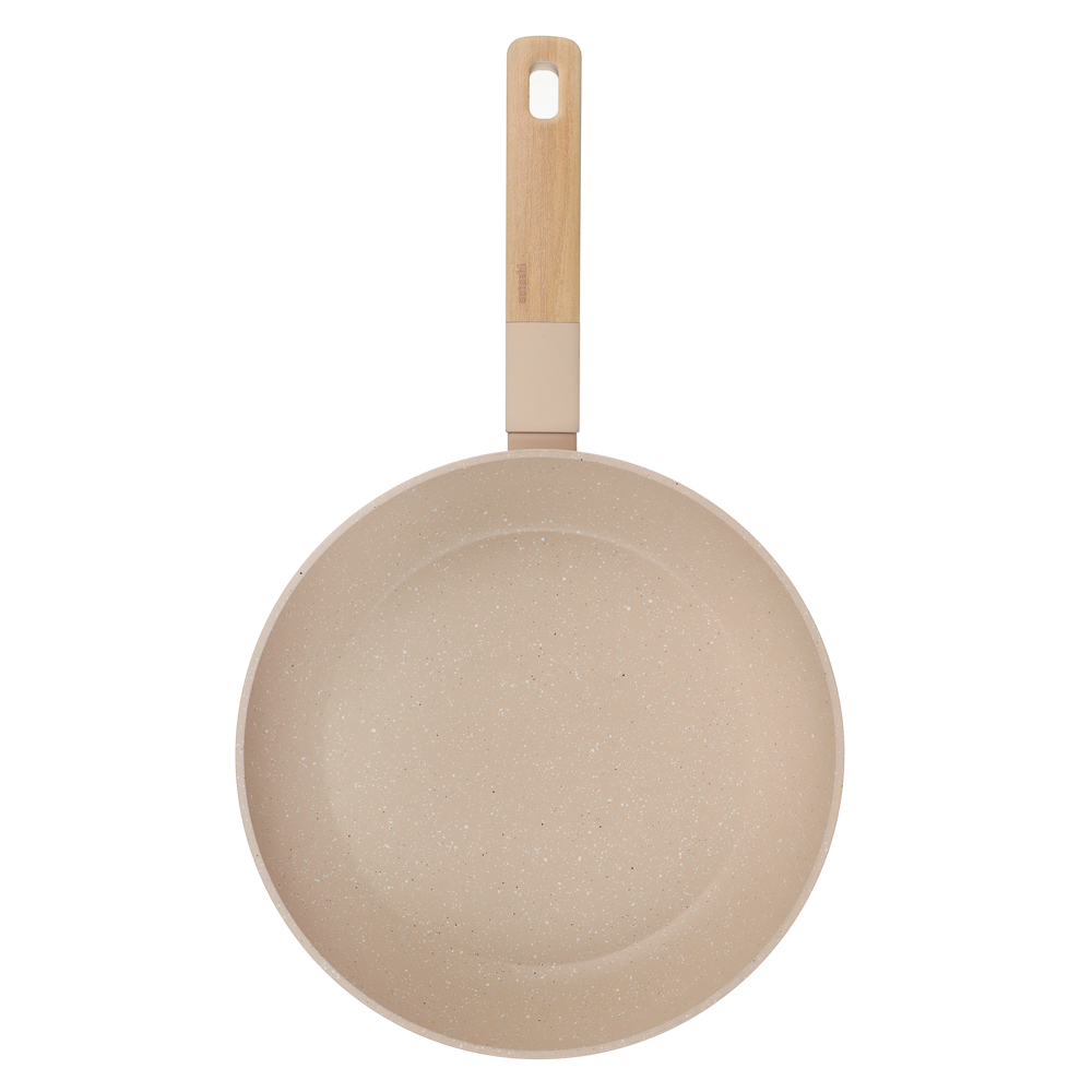 Сковорода литая тм SATOSHI Кантри d26см, антипригарное покрытие мрамор, индукция, арт.№ 846-771