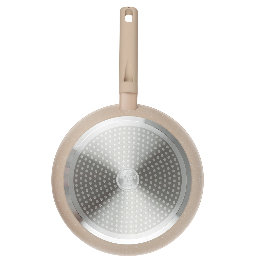 Сковорода литая тм SATOSHI Кантри d26см, антипригарное покрытие мрамор, индукция, арт.№ 846-771