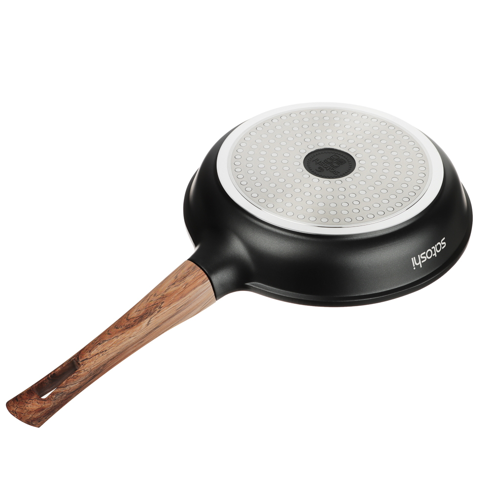 Набор посуды 13 предметов SATOSHI Карнуа, сковорода 24 см, сотейник 28 см (4 л), ковш 16 см (1,4 л), кастрюля 2,5 л, 4 л, 6,5 л, индукция, арт.№ 846-756