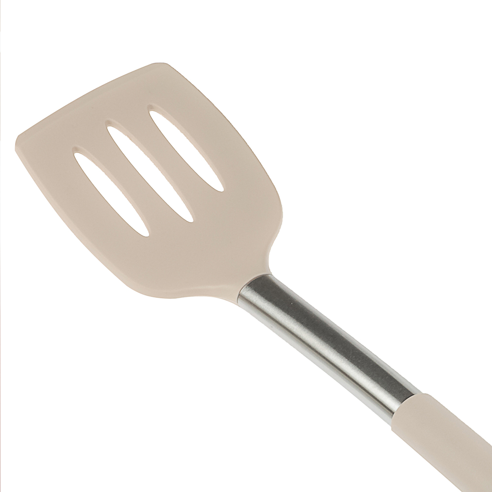 SATOSHI Тулон Лопатка кулинарная с прорезями, силикон, арт.№ 881-328