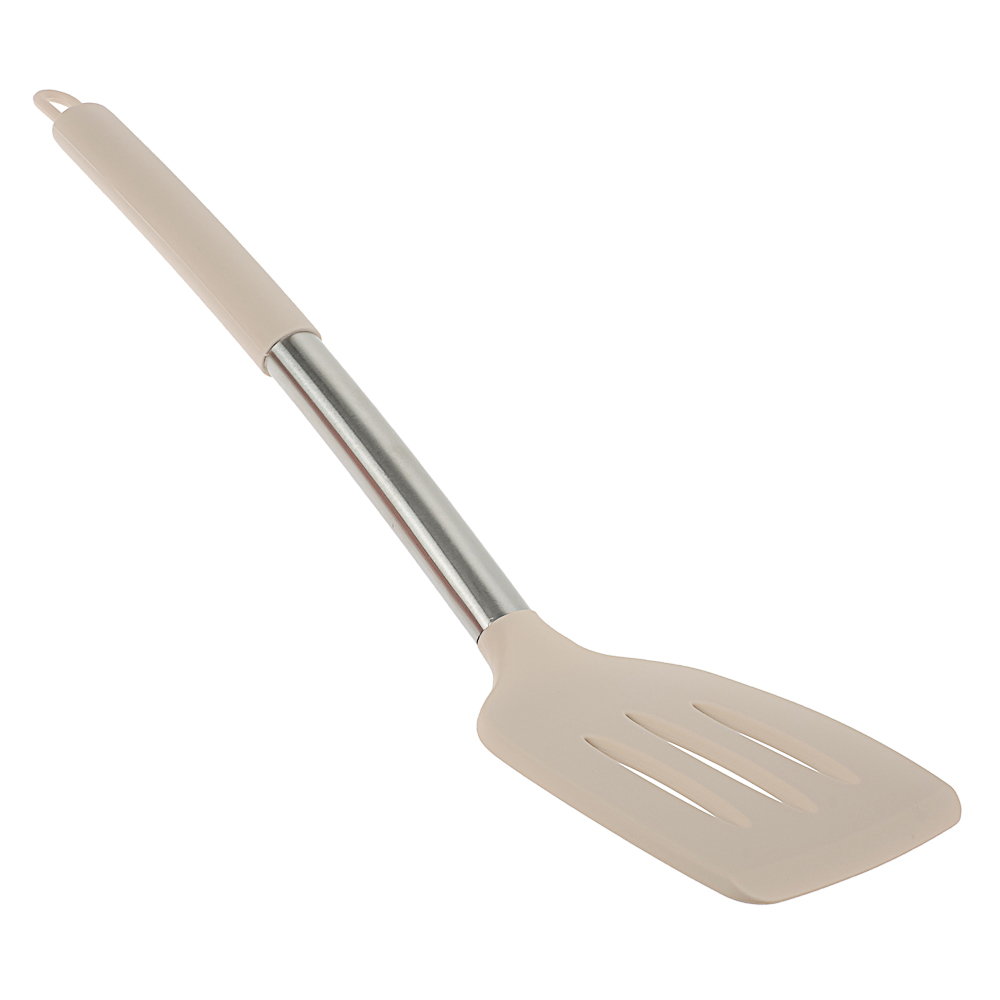 SATOSHI Тулон Лопатка кулинарная с прорезями, силикон, арт.№ 881-328