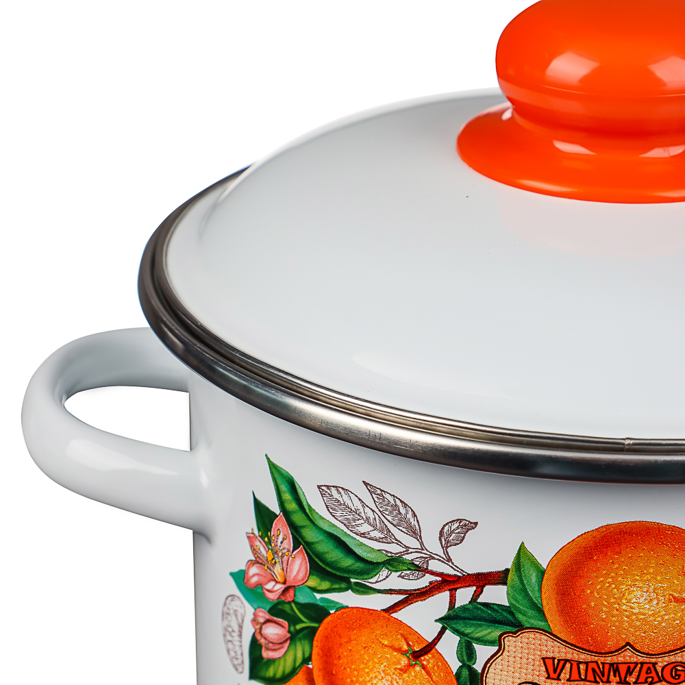 Гарден Кастрюля эмалированная 2л, арт.№ 894-549