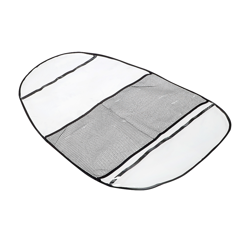 ЕРМАК Защита спинки сидения с карманами, черный, арт.№ 732-162