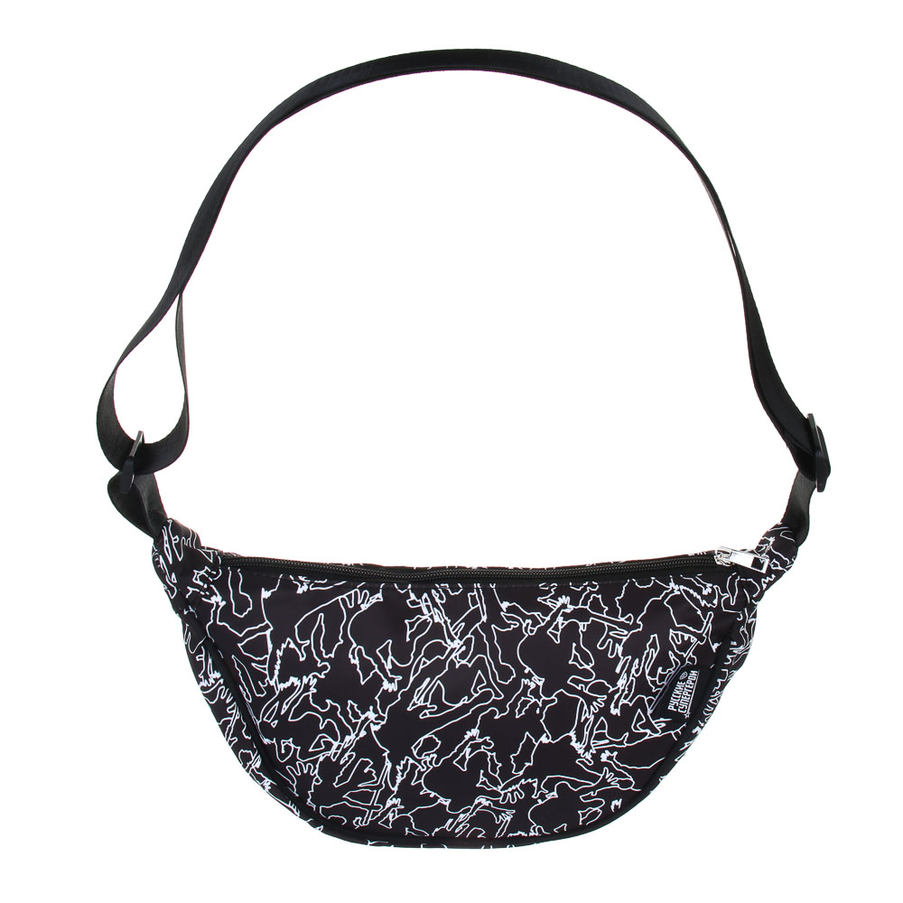 BY Русские Супергерои Сумка молодежная на длинном ремне, 100% полиэстер, 27х15х10 см, черный, МП-6, арт.№ 337-173