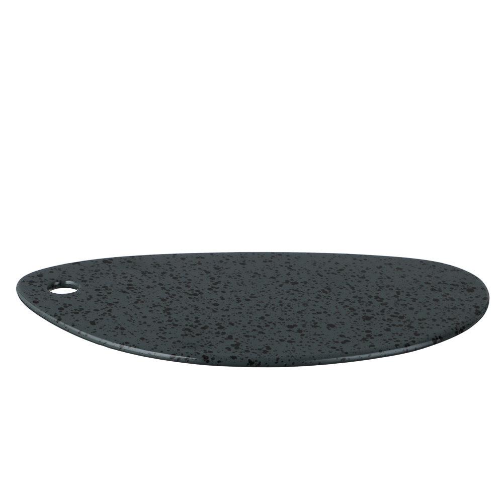 MILLIMI Оникс Блюдо для сыра, 32х17х1см, фарфор, арт.№ 816-049