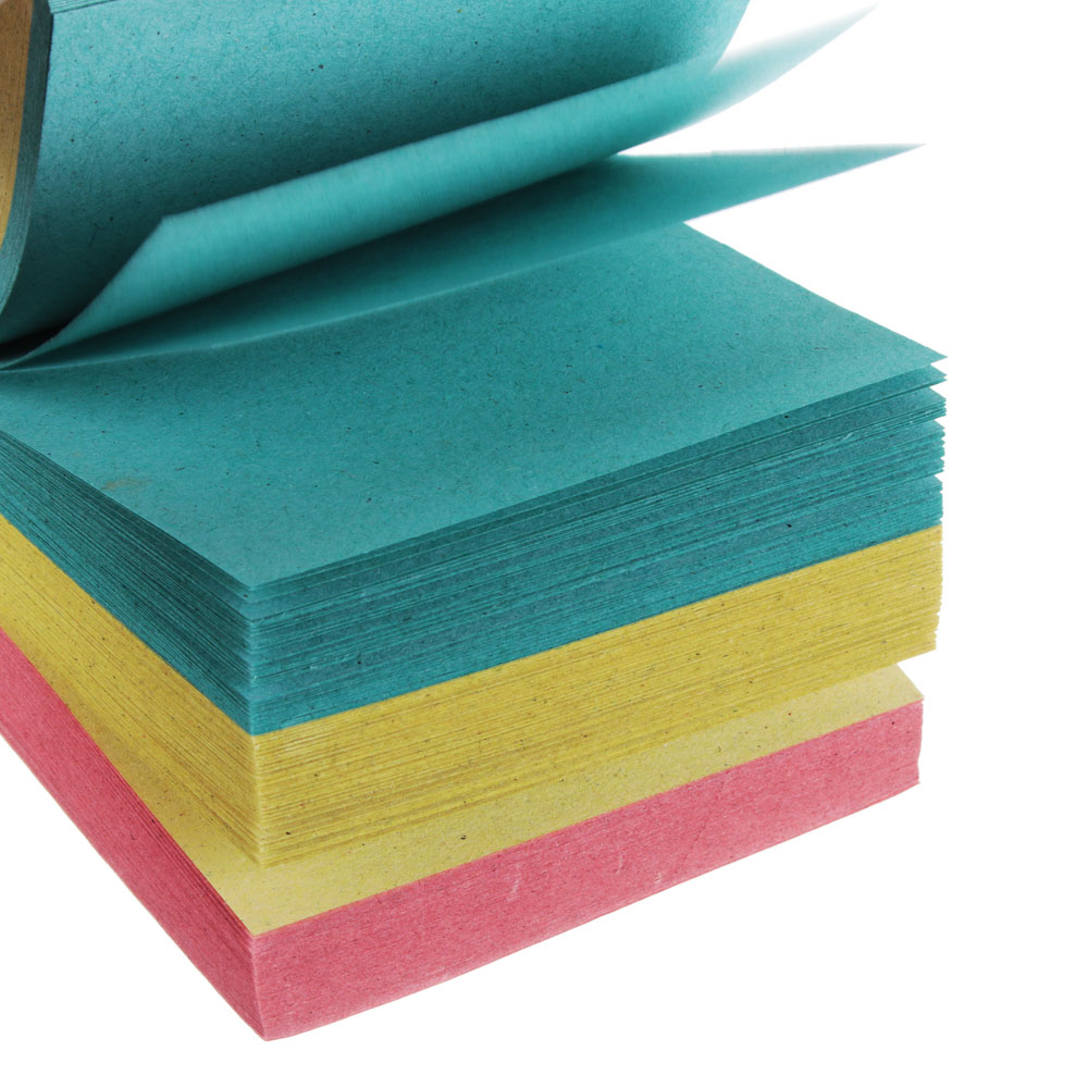 Блок для записей ClipStudio 90x90x45мм, цветной, проклеенный, 65г/м2, арт.№ 533-043