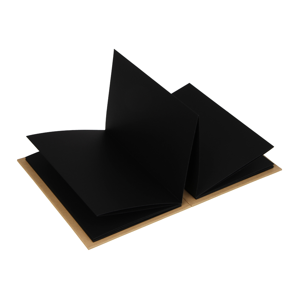 Фотоальбом складной с наклейками-уголками, 34 страницы, 15x21x1,5 см, картон, арт.№ 401-066