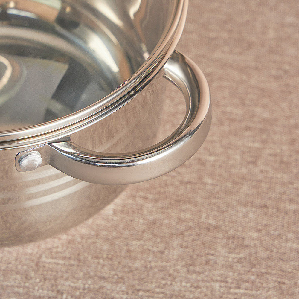 VETTA Фултон Кастрюля 24х14см, 5,4л, со стекл. крышкой, индукция, арт.№ 822-115