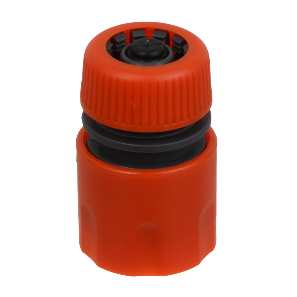INBLOOM Набор для полива d1/2" (коннектор-1шт., коннектор с аквастопом-1шт., двойник-1шт.), ПП, арт.№ 160-017