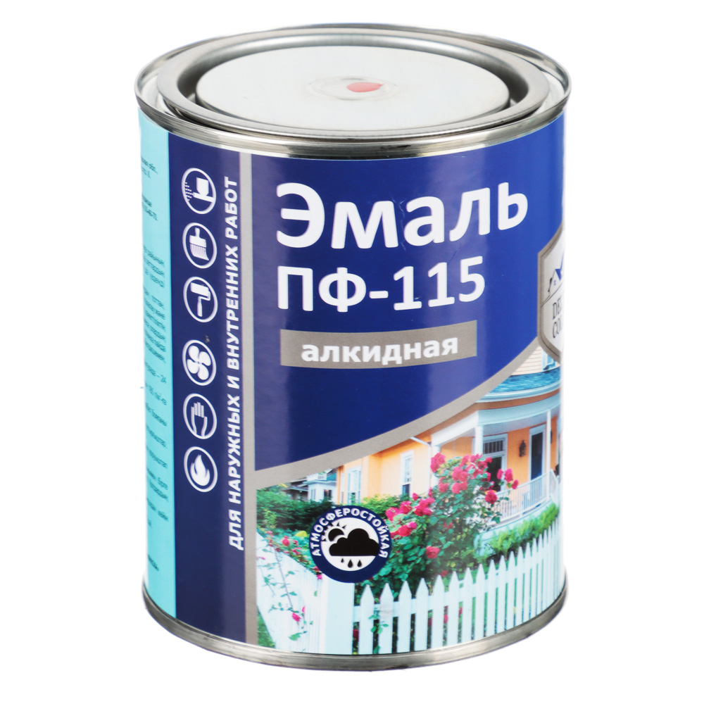 DELTA COLOR Эмаль ПФ-115 Красная, арт.№ 630-036