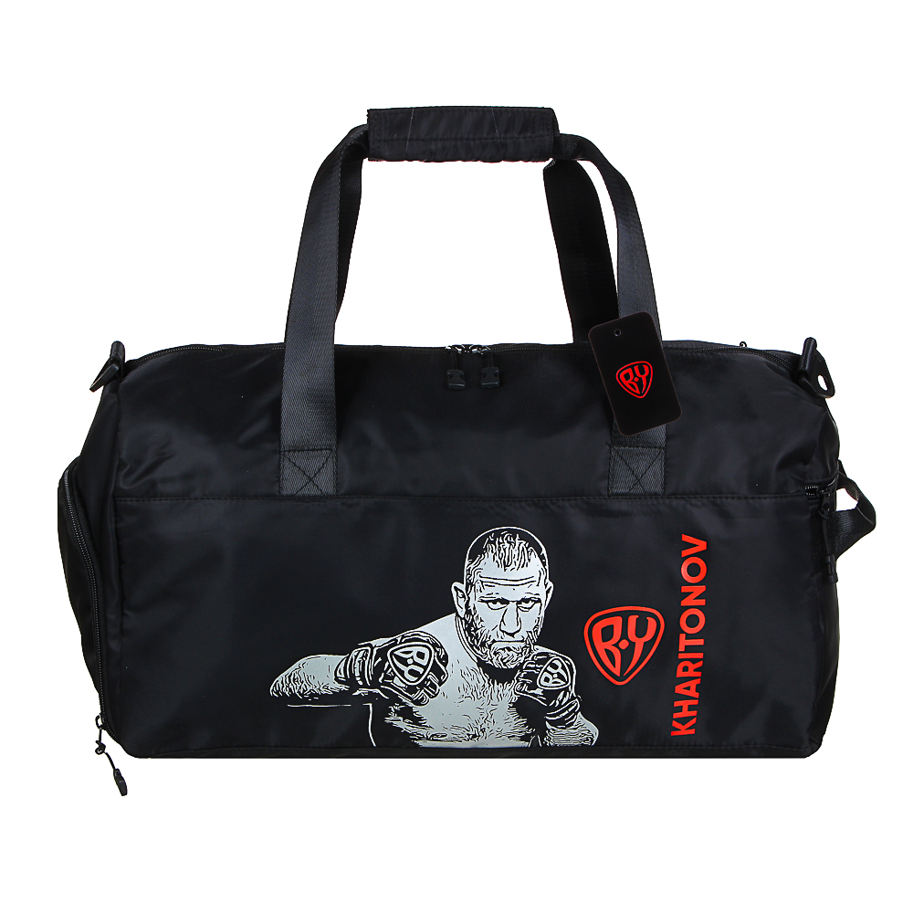 SILAPRO BY Сумка спортивная с отделом под обувь 49х24х25см, 600D, полиэстер, отдел под мокрую одежду, арт.№ R21-175