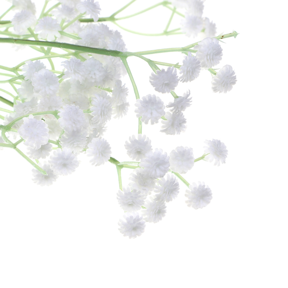 LADECOR Цветок искусственный гипсофила, 62 см, пластик, железная проволока, арт.№ 535-201
