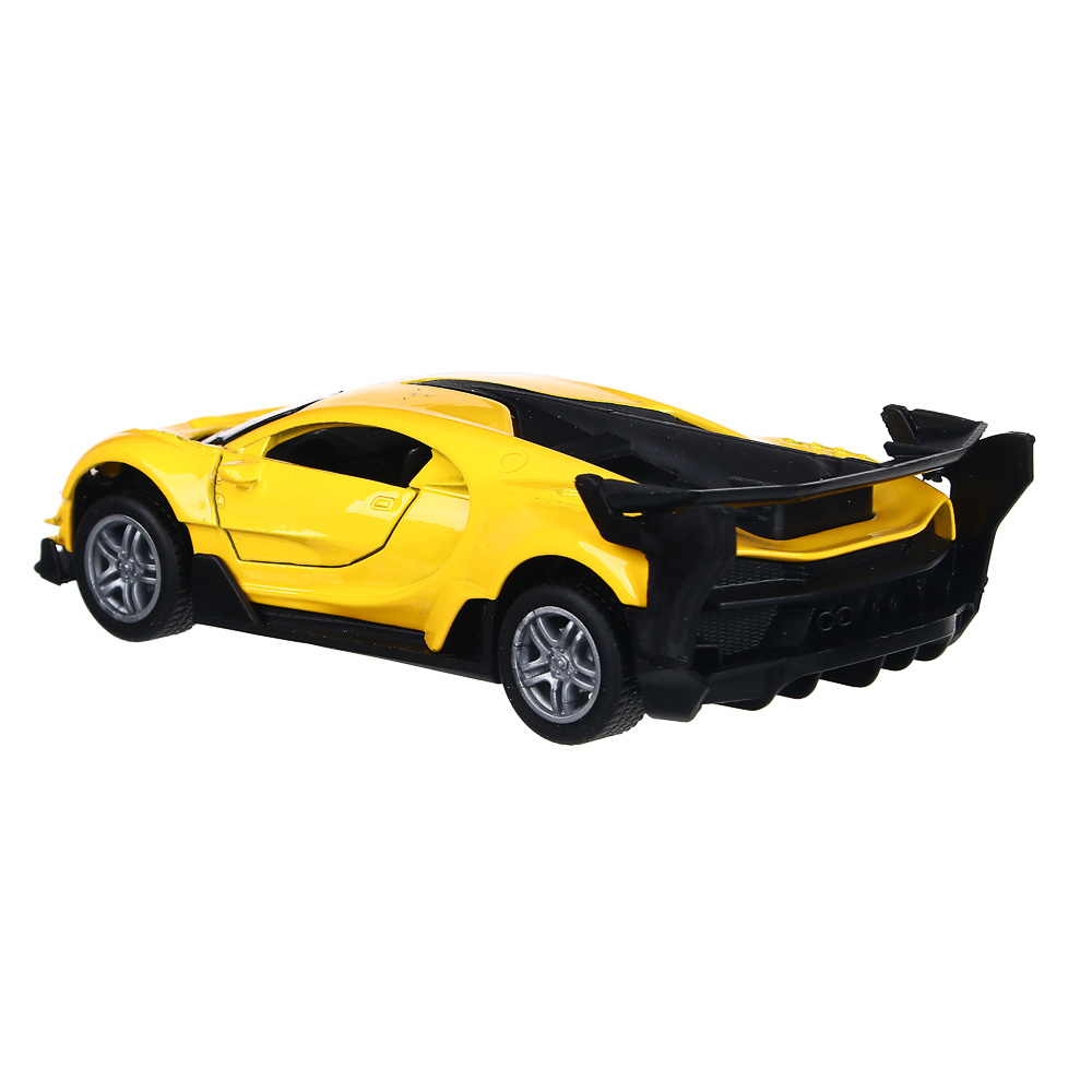 ИГРОЛЕНД Машинка инерционная, 1:32, двери открываются, алюминий, 12х6х4см, 20 дизайнов, арт.№ 292-137