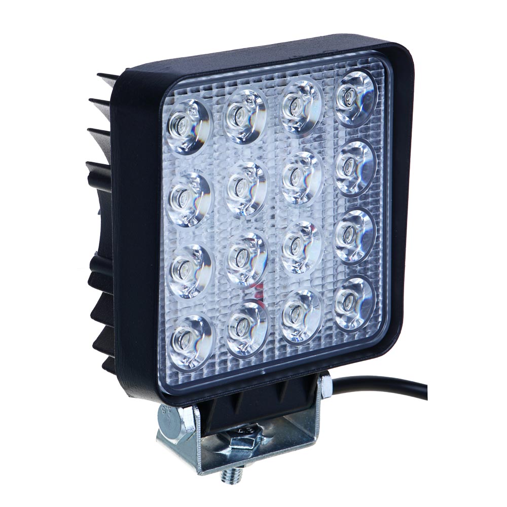 ЕРМАК Фара светодиодная 48 W (16 Epistar), направленный поток, белый, арт.№ 706-129
