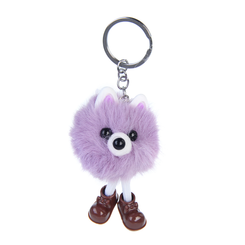 ИГРОЛЕНД Подвеска мягкая "Пушистик", до 10 см, полиэстер, искусственный мех, 3 вида, арт.№ 264-442