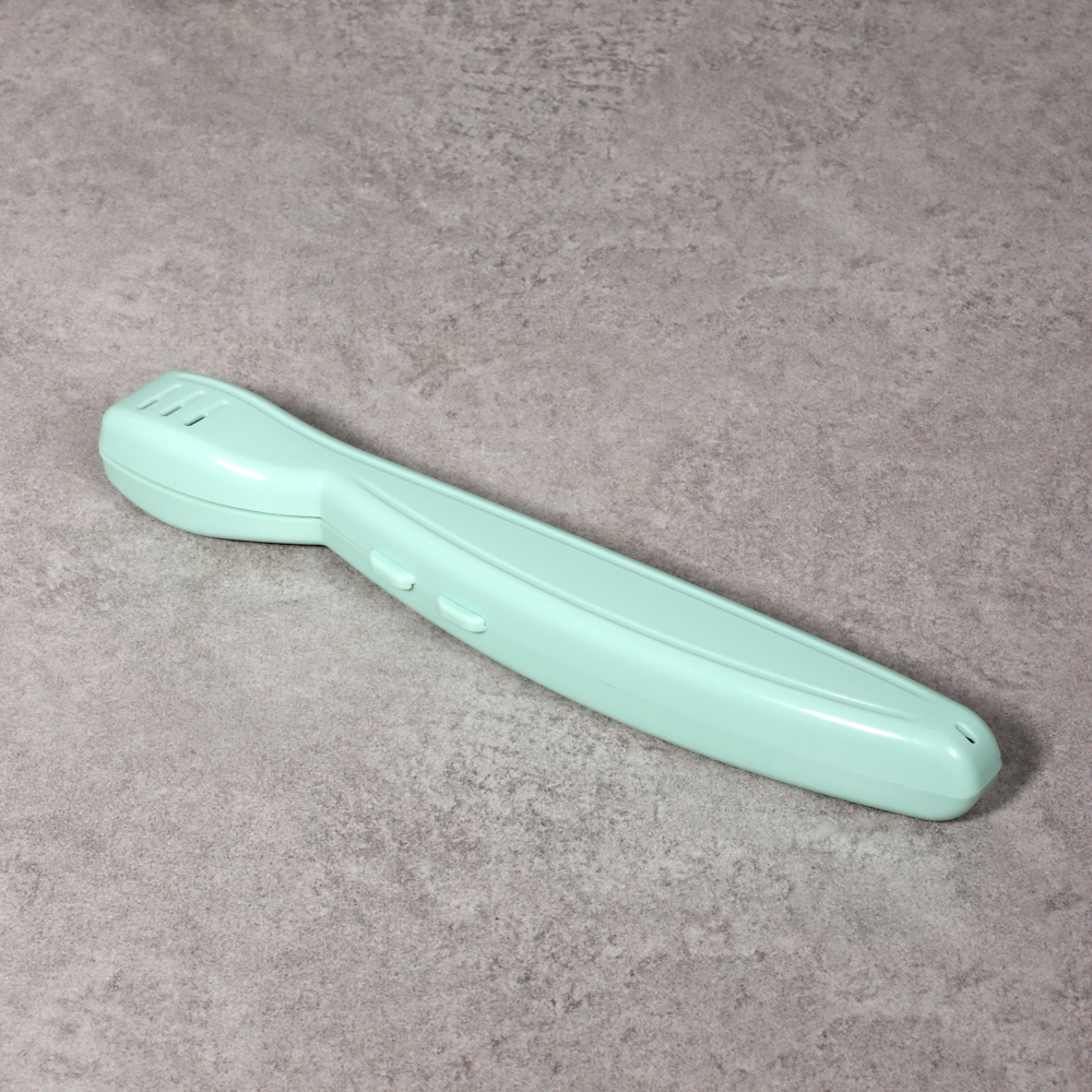 Футляр для зубной щетки, Волна, 200х25х20, пластик, мятный, арт.№ 463-450