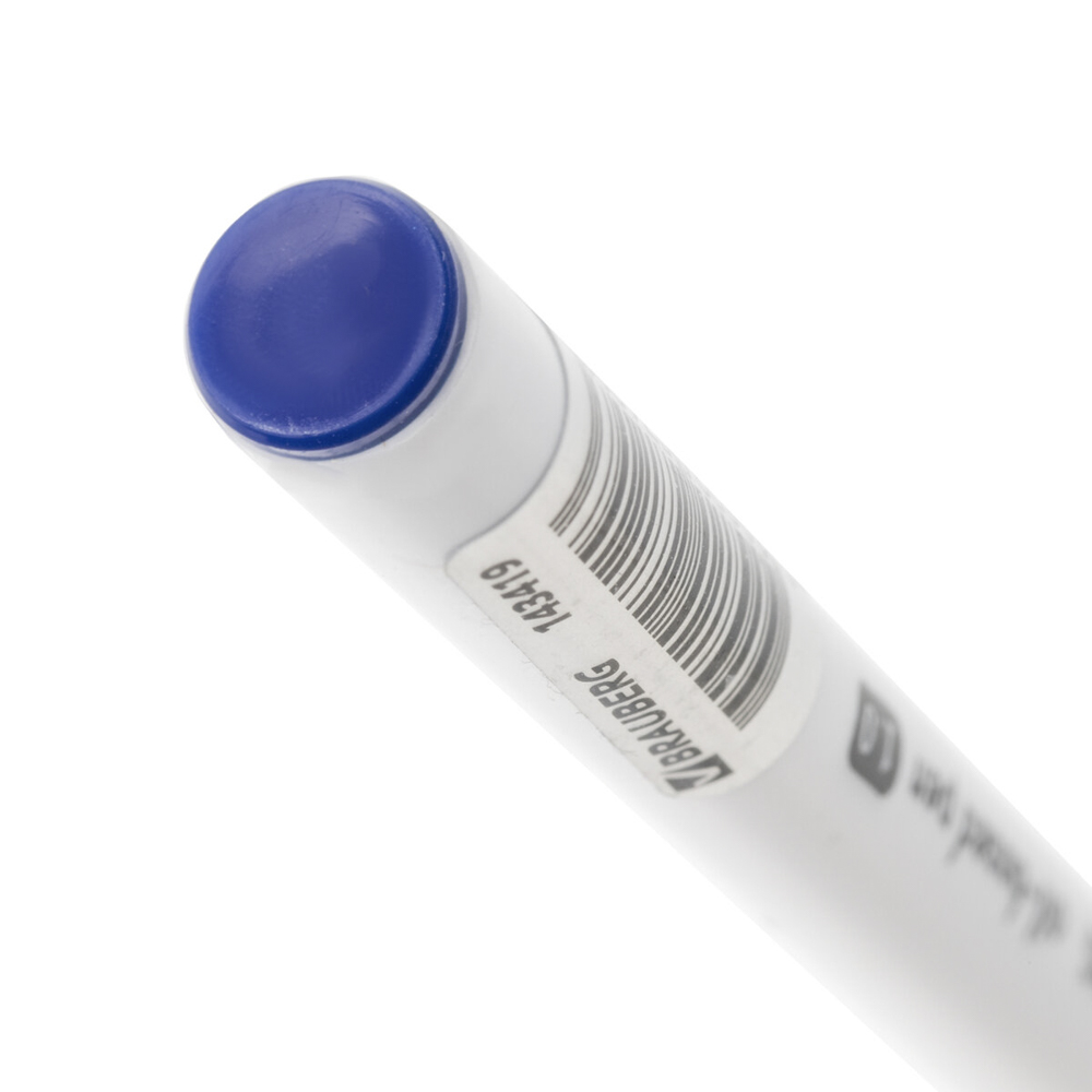 Ручка шариковая масляная BRAUBERG Stick Medium, СИНЯЯ, узел 1 мм, линия 0,5 мм, 143419, арт.№ 627-113