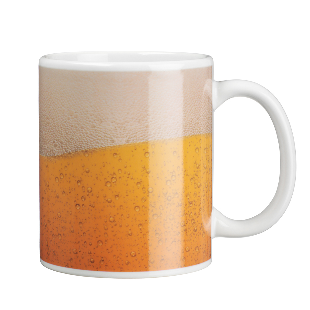 MILLIMI Пиво Кружка 350мл с терморисунком, керамика, арт.№ 806-253