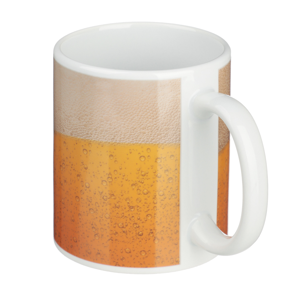 MILLIMI Пиво Кружка 350мл с терморисунком, керамика, арт.№ 806-253