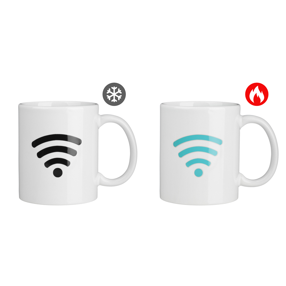 MILLIMI WI-FI Кружка 350мл с терморисунком, керамика, арт.№ 806-255