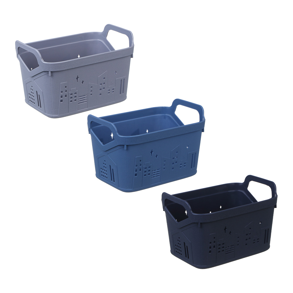 Корзина для хранения тм VETTA, пластик, 22х15х13,5см, арт.№ 414-212