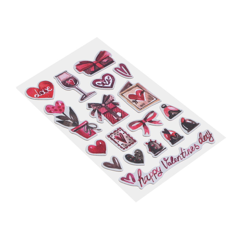 Fntastic Набор наклеек декоративных, 22x12,5 см, бумага, 6 дизайнов, арт.№ 503-014