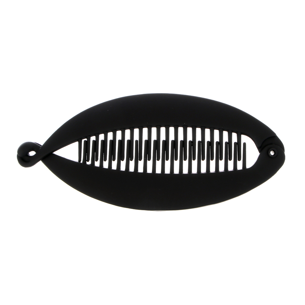 ЮНИLOOK Заколка для волос 13,5х6см, пластик, 2 цвета, ACS25-10, арт.№ 321-393