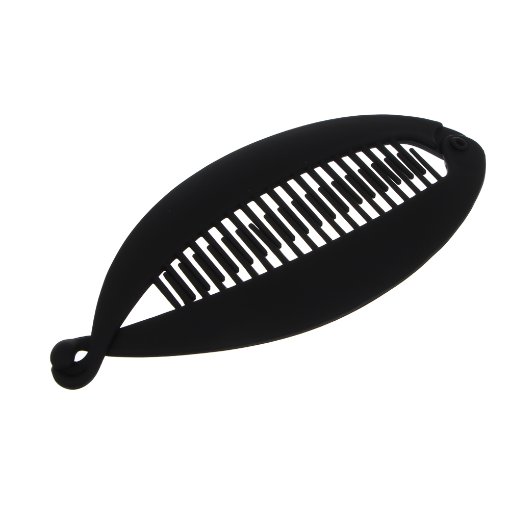 ЮНИLOOK Заколка для волос 13,5х6см, пластик, 2 цвета, ACS25-10, арт.№ 321-393